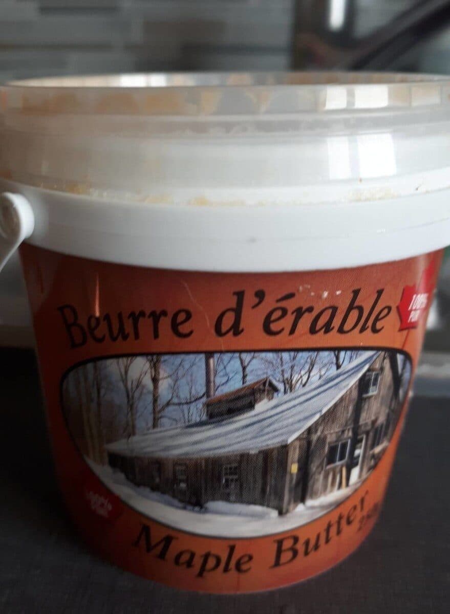 Open Food Facts Beurre d'érable packshot