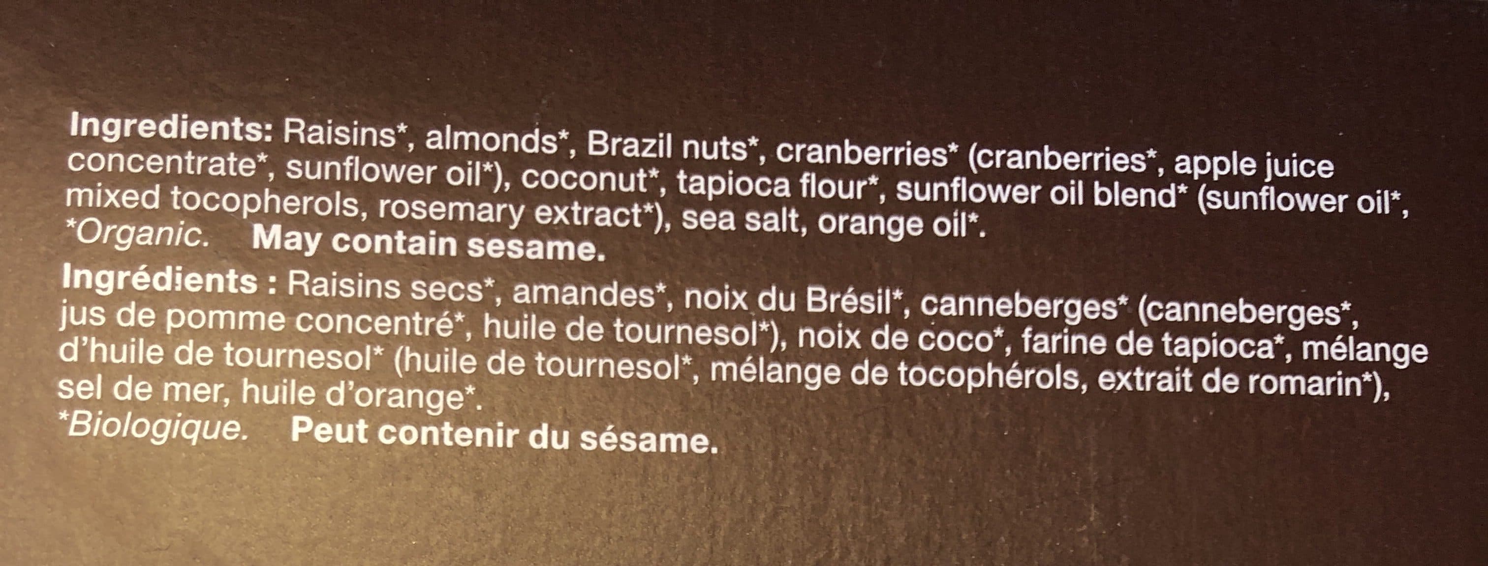 Vaughan Brazil Nut Orange 36GR Madegood Org. raw packshot