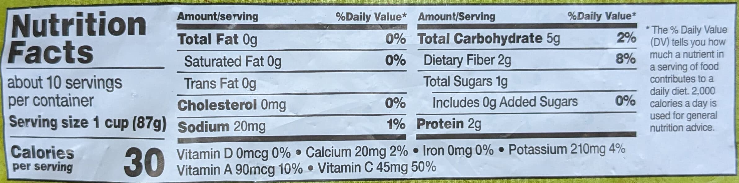 Ahold Broccoli Florets packshot