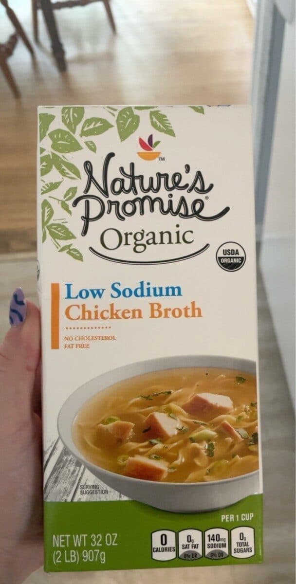 Nature's Promise Organic Chicken Broth packshot