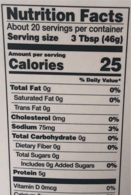 Ahold Egg whites packshot