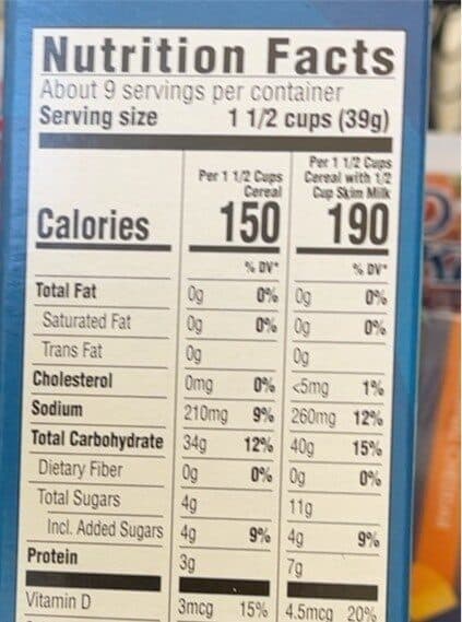 Foodhold Crispy rice cereal packshot
