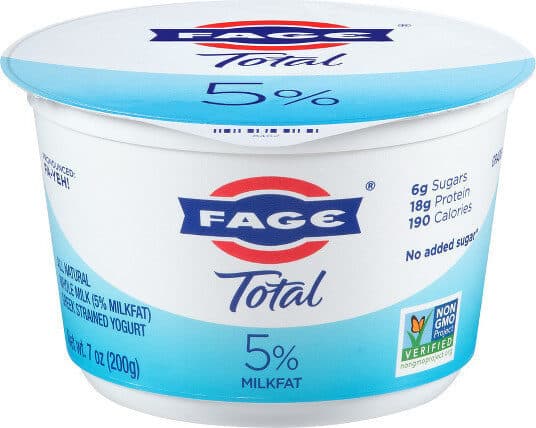 FAGE Total 5% Milkfat Yogurt packshot