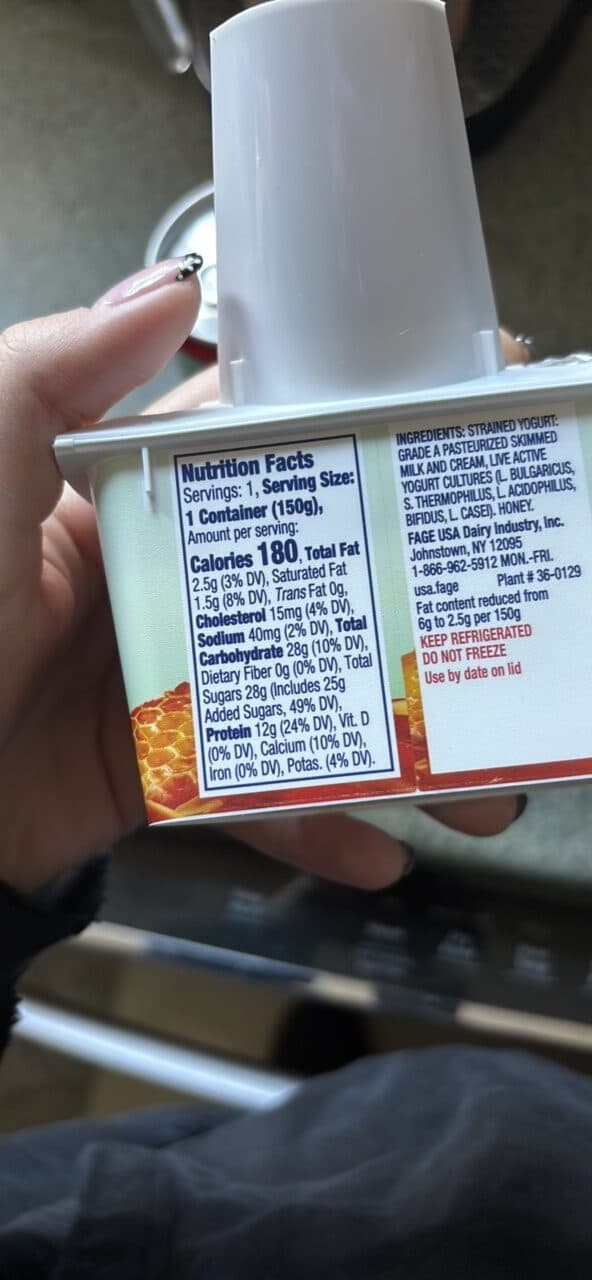 FAGE Total 2% Milkfat with Honey packshot