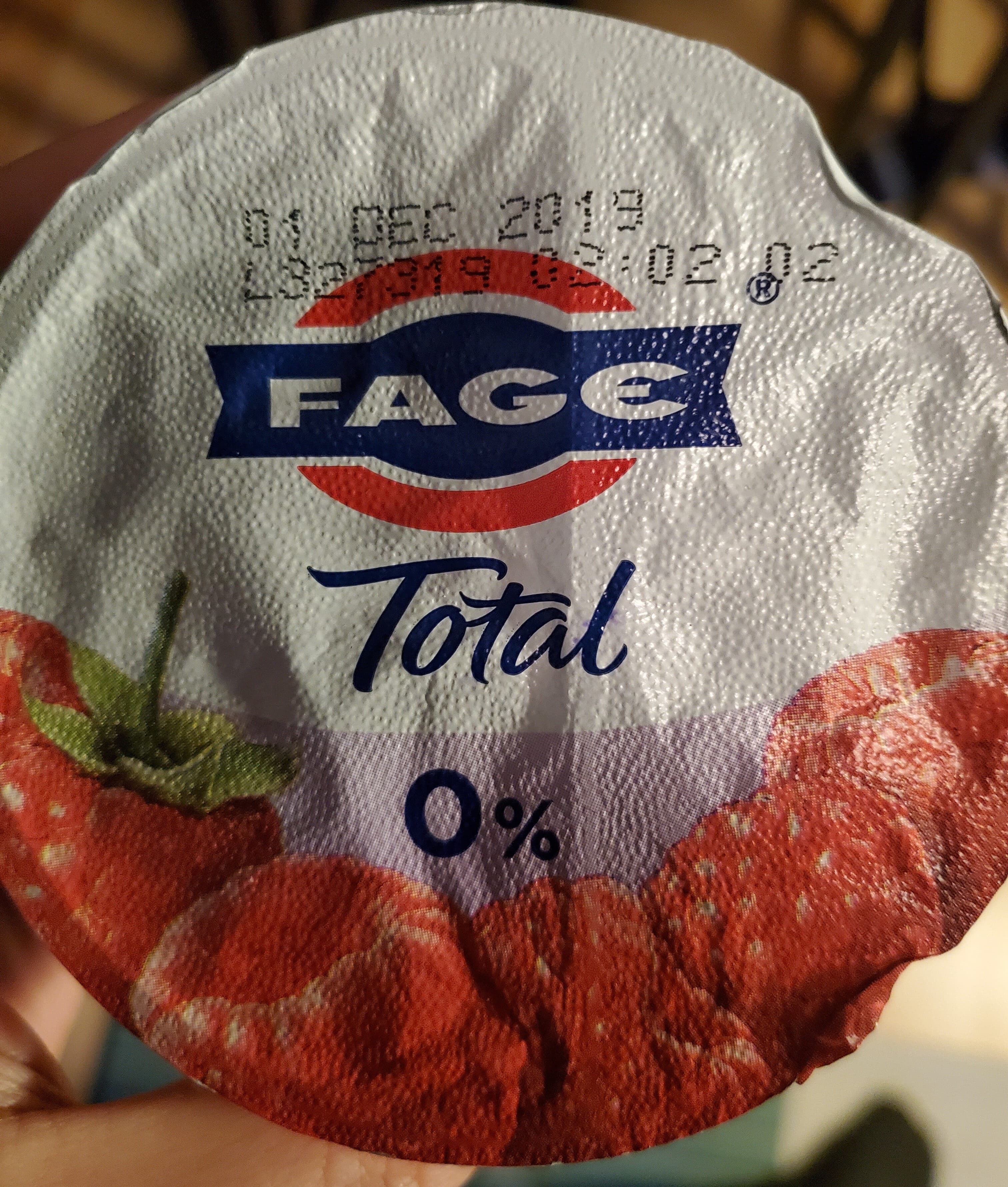 Fage Usa Dairy Industry Inc. Nonfat Greek Strained Yogurt packshot
