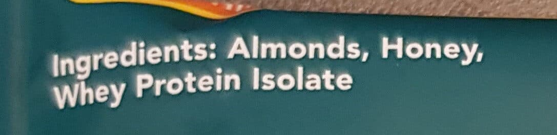 rise Almond Honey Protein Bar packshot