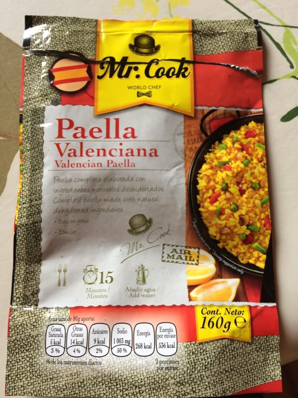 Mr Cook Paella Valenciana packshot