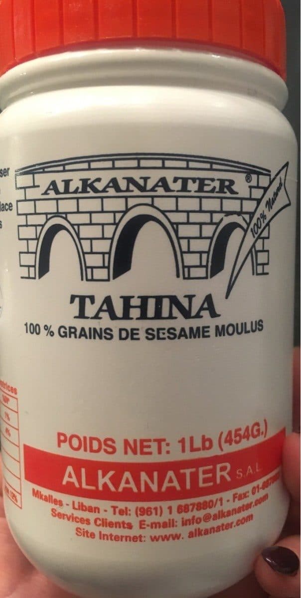 Open Food Facts Tahina packshot