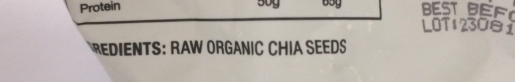Nutiva Chia Seed packshot
