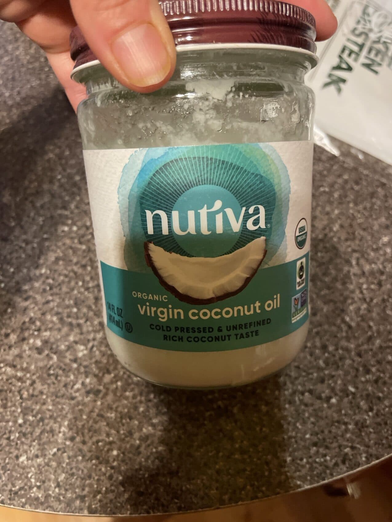Nutiva Inc. Organic Coconut Oil, Virgin packshot