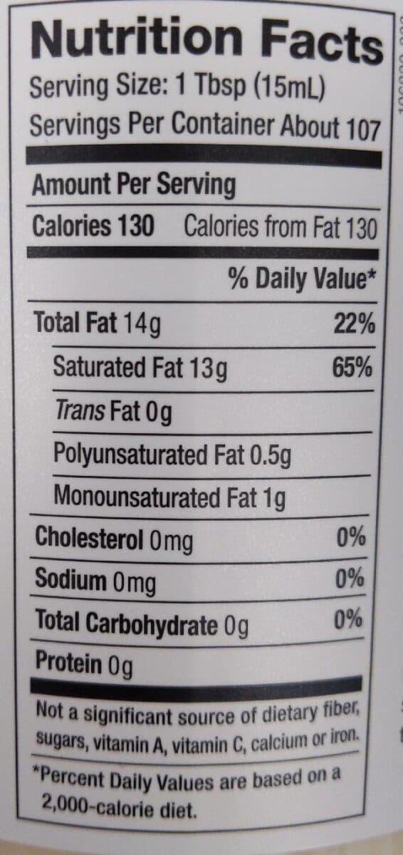 Nutiva Organic Refined Coconut Oil packshot
