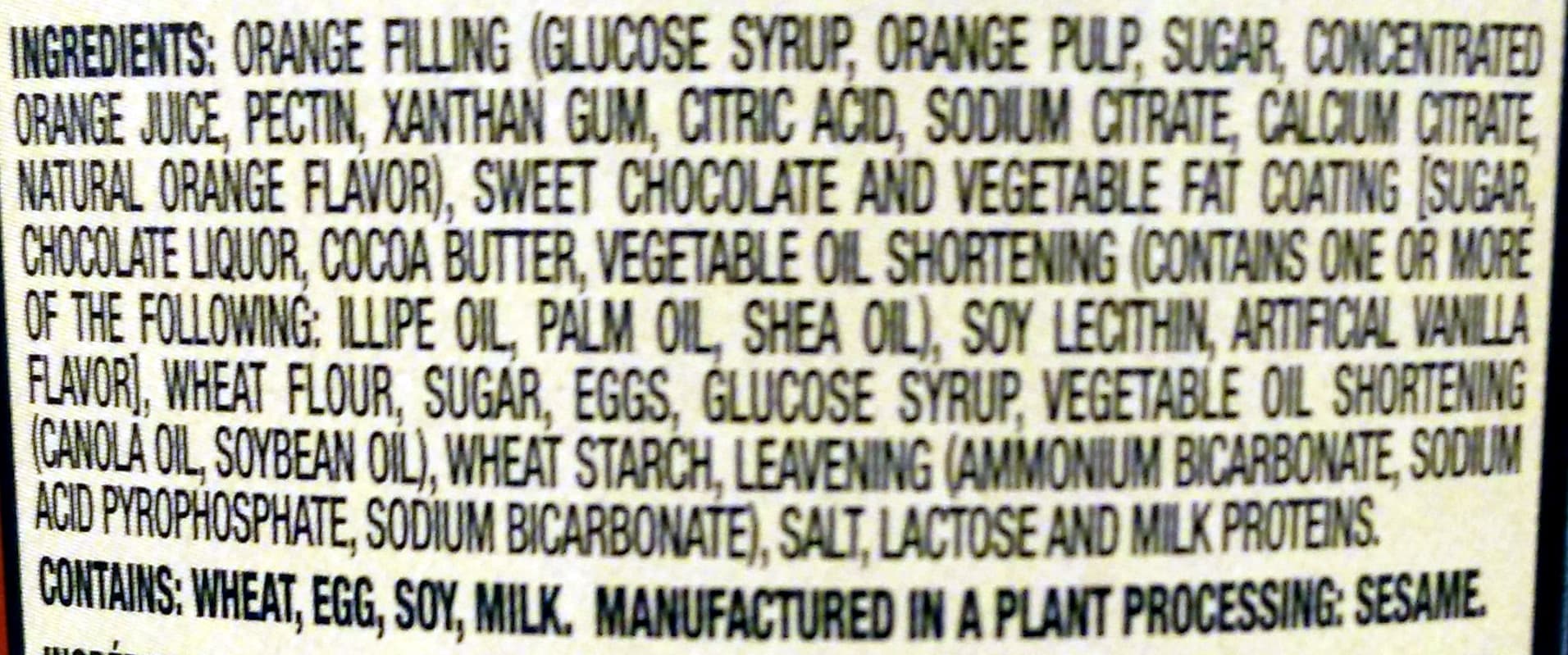 Lu Lu pim's cookies orange 1x5.290 oz packshot