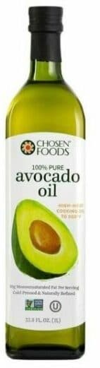 Chosen Foods Avocado oil packshot