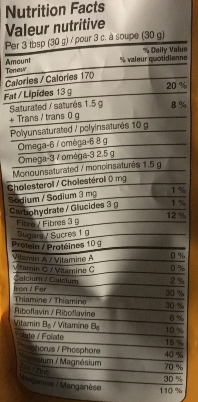 Manitoba Harvest Graines de chanvre crues décortiquées packshot