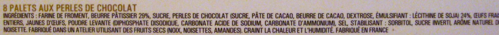 Fauchon Palets aux Perles de Chocolat packshot