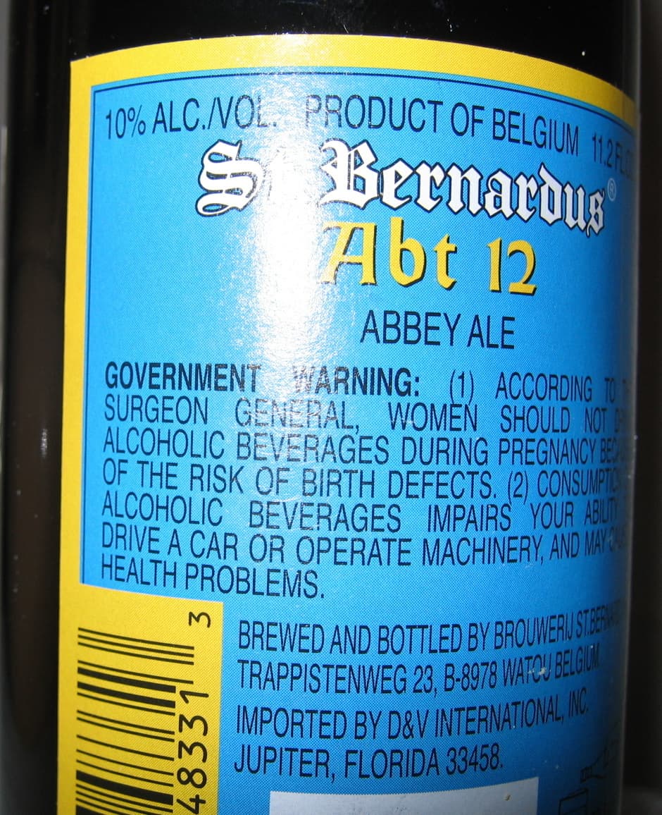 St. Bernardus St Bernardus Abt 12 packshot