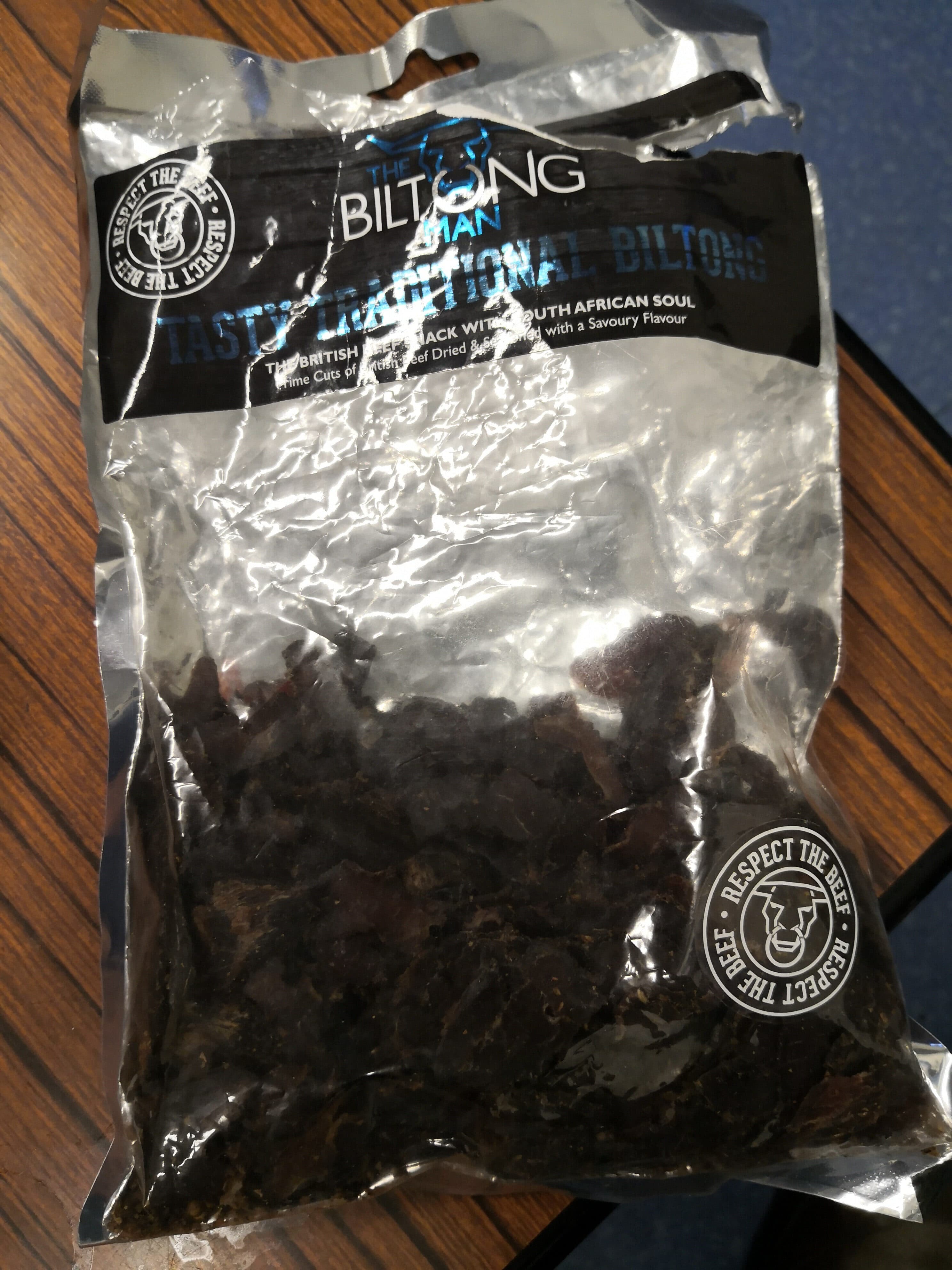 Biltong Man The Biltong Man Tasty Traditional Biltong (500G) packshot