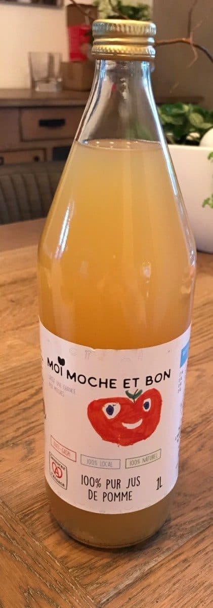 Moi Moche et Bon 100% pur jus de pomme packshot