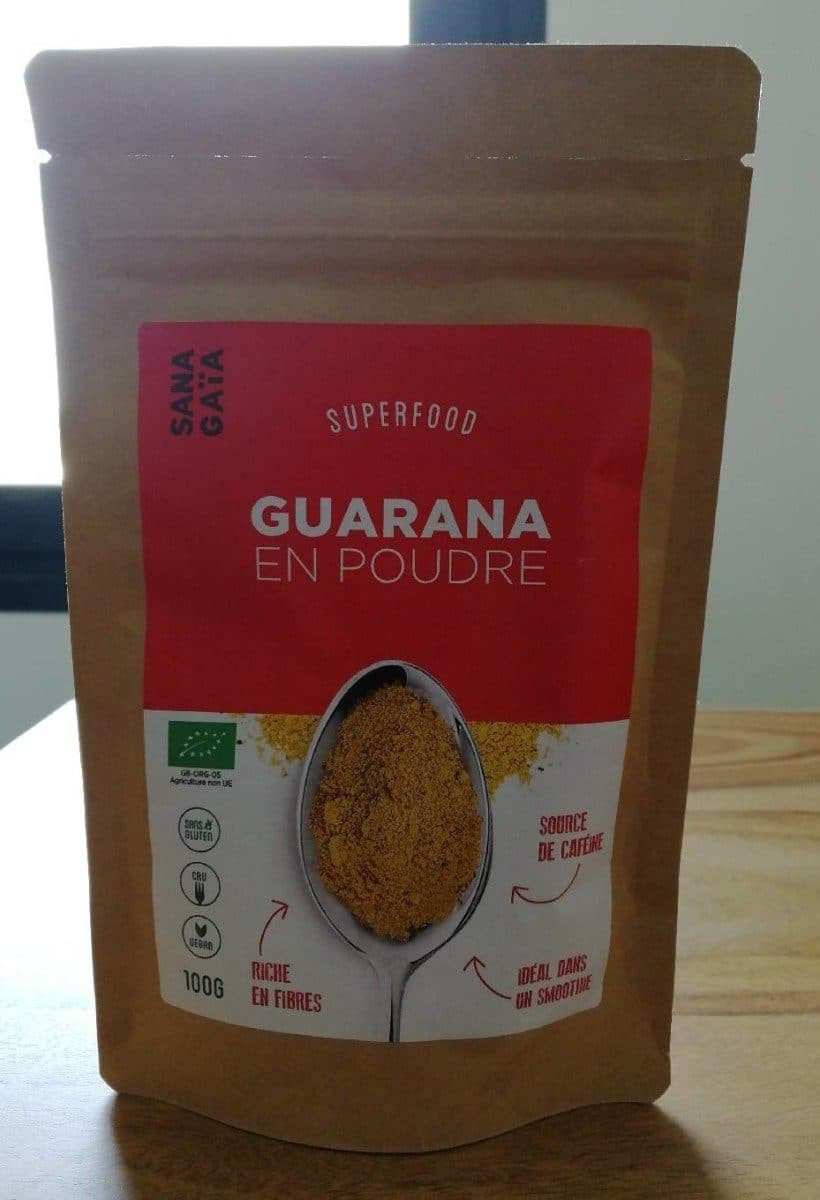 Open Food Facts Guarana en poudre 100 g packshot