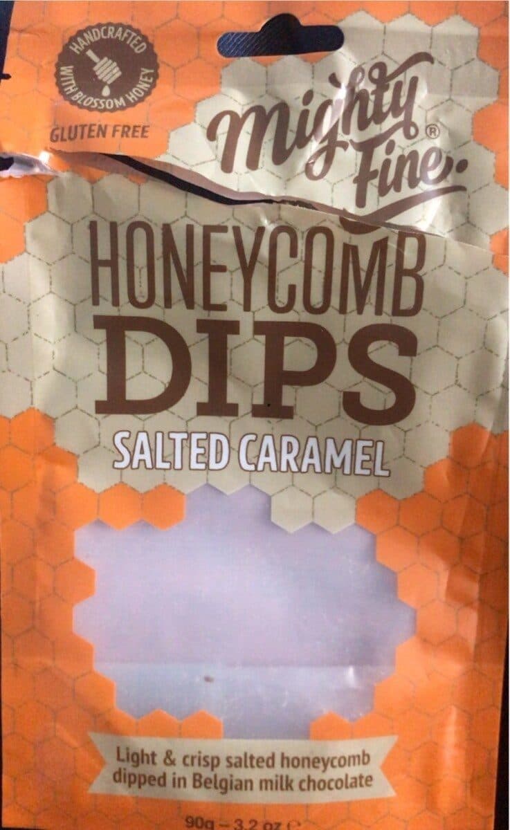 Mighty Fine Honeycomb dips packshot