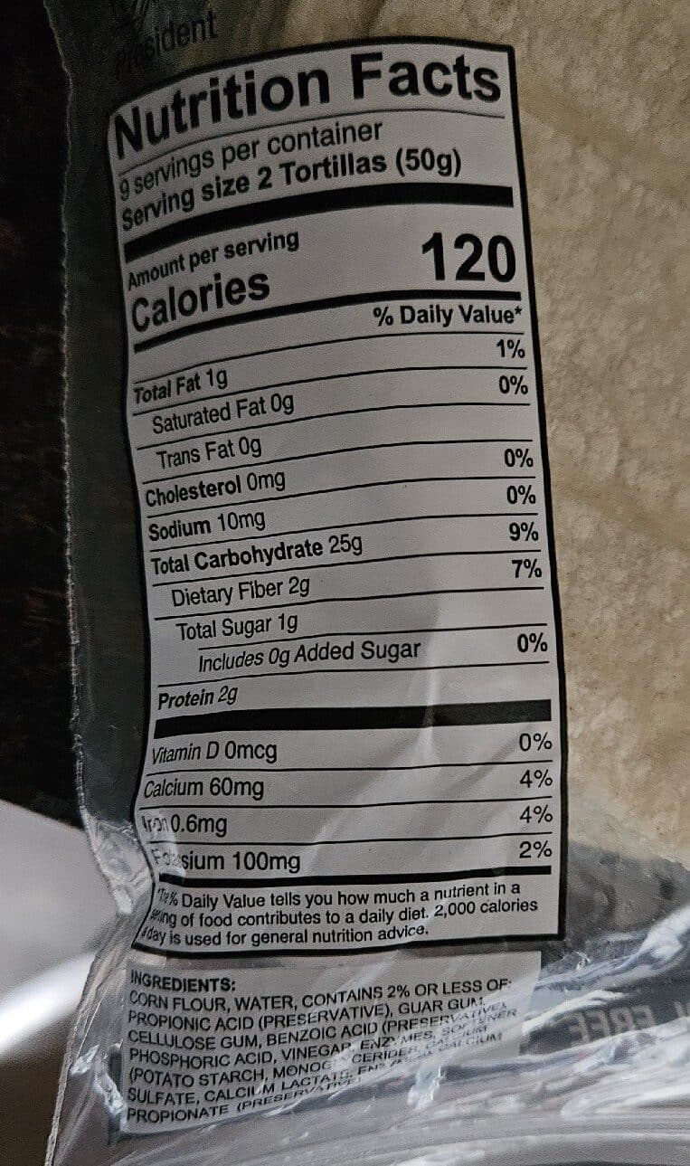 Hacienda Mexican Foods Authentic Yellow Corn Tortillas packshot