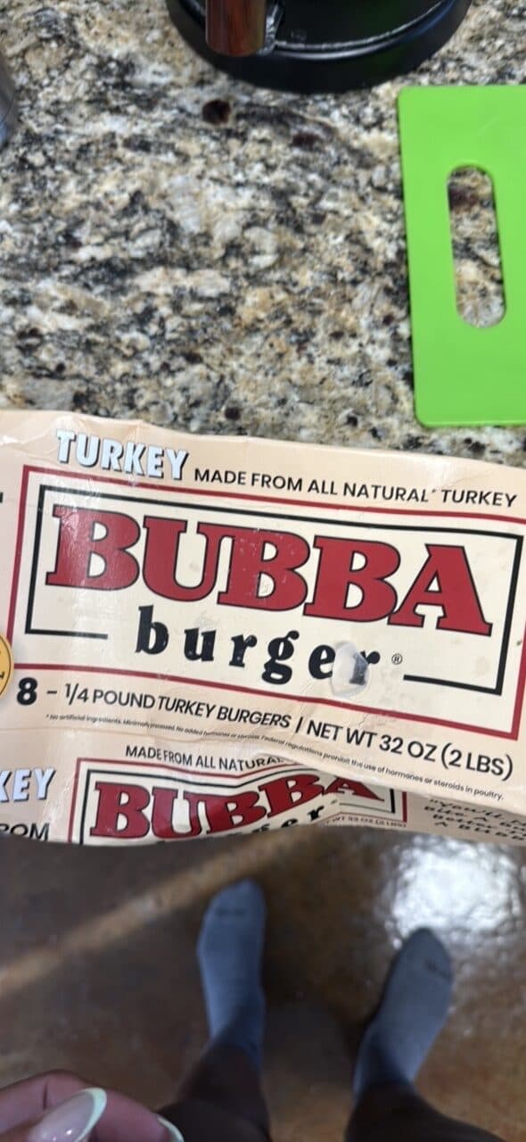 Bubba Turkey Burger packshot