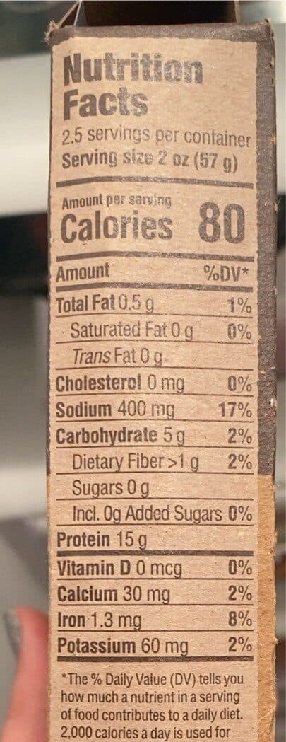 Upton's Naturals Bacon Seitan packshot