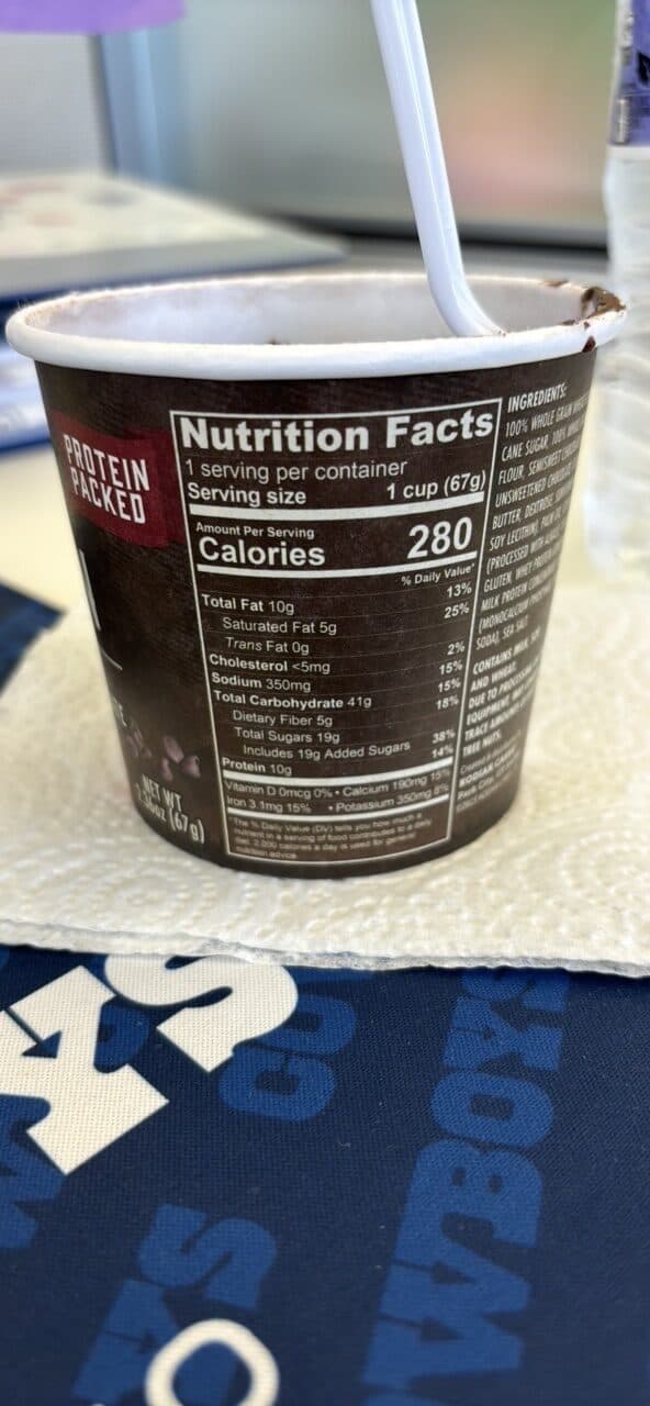 Kodiak Cakes Protein-Packed Muffin Microwaveable Cup Double Dark Chocolate packshot