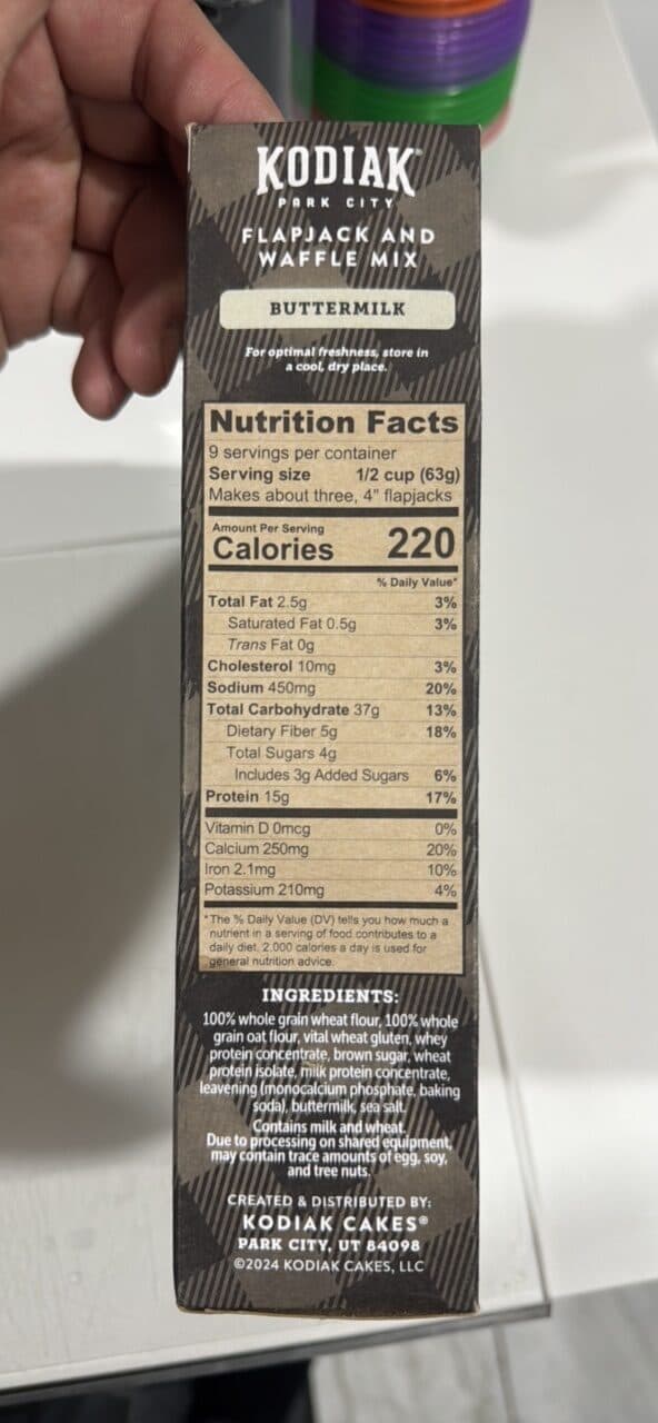 Kodiak Power Cakes Flapjack & Waffle Mix Buttermilk packshot