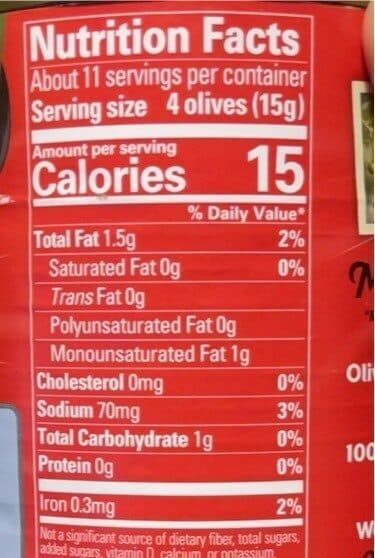 Musco Family Olive Co. Reduced Salt Large Pitted Olives packshot