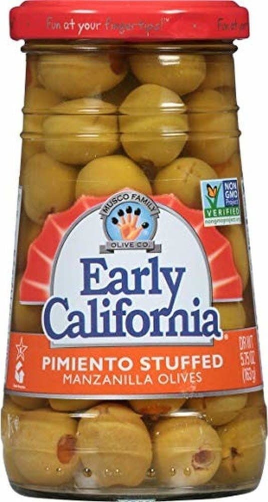 Early California Pimiento Stuffed Manzanilla Olives packshot
