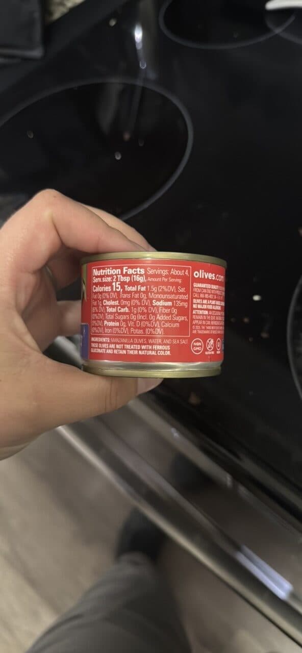 Early California Sliced Ripe Olives packshot