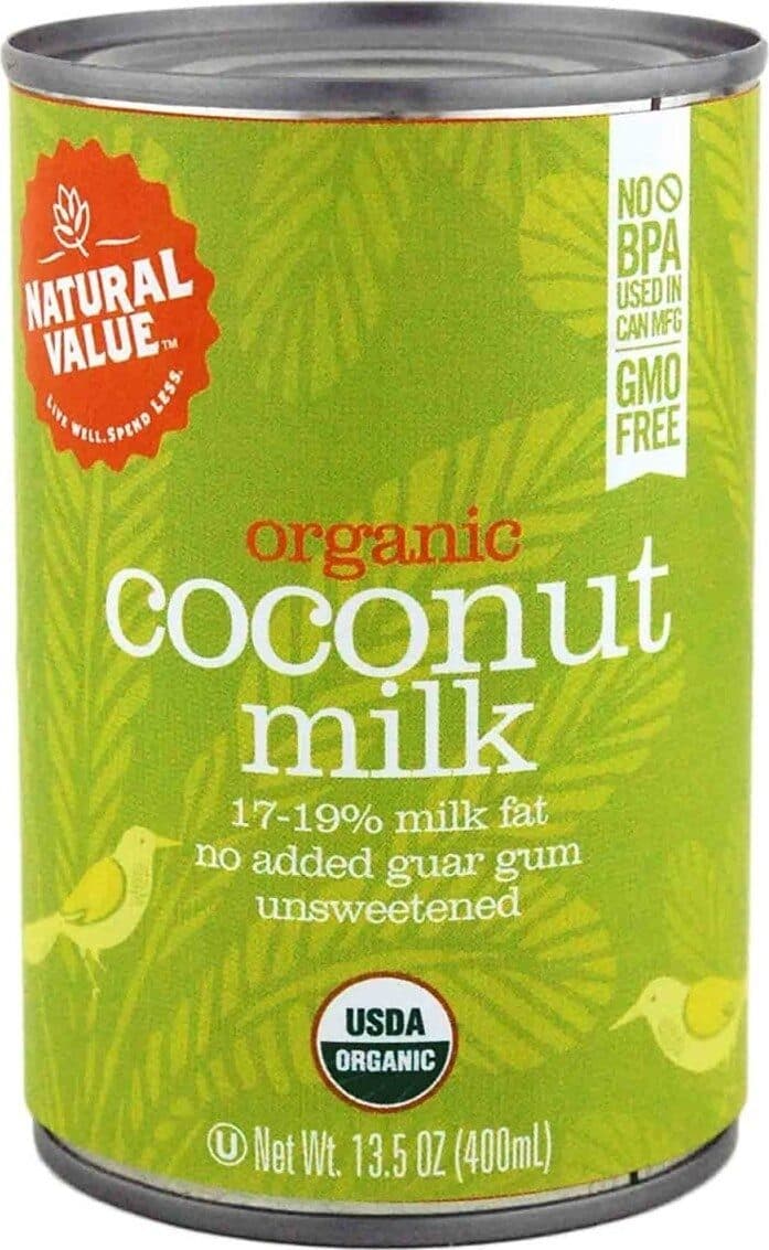 Natural Value Organic coconut milk packshot