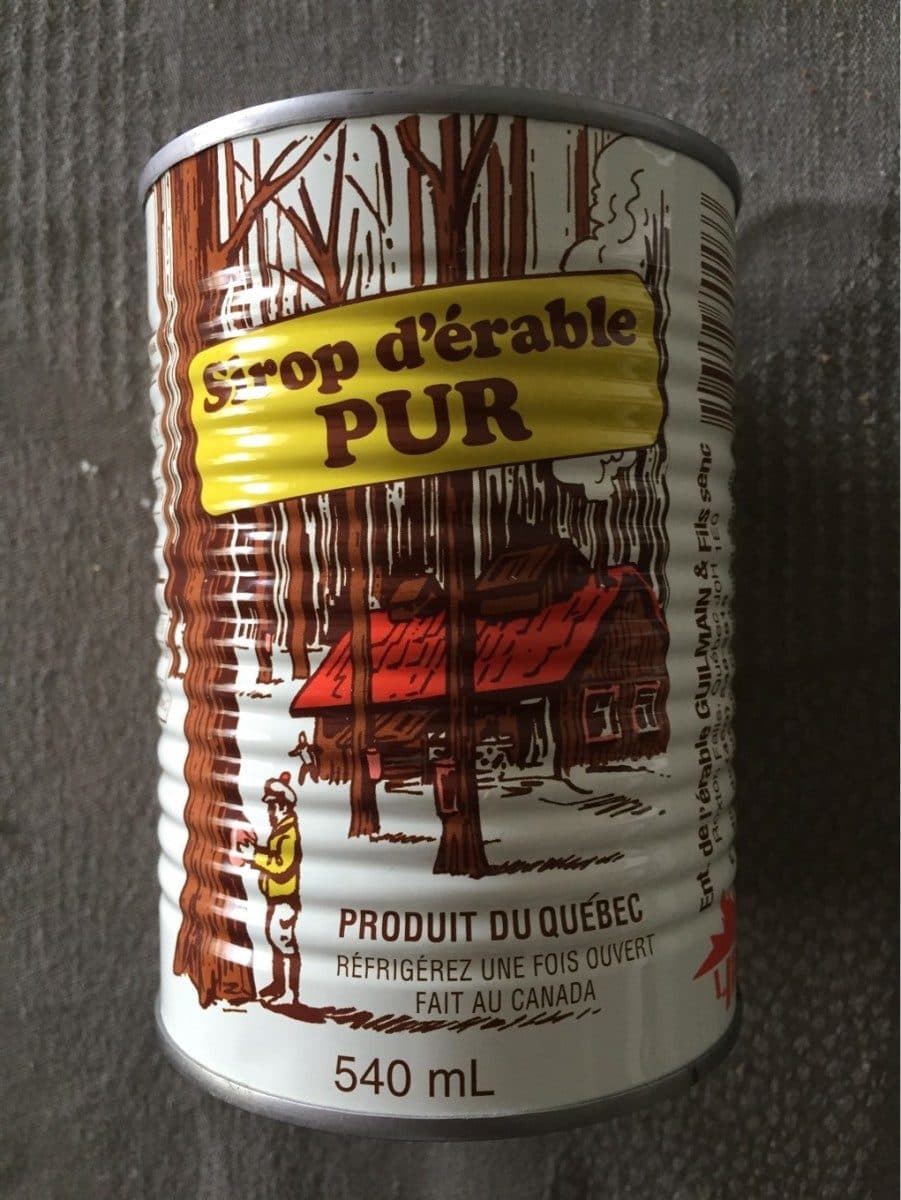 Open Food Facts Sirop d'érable pur packshot