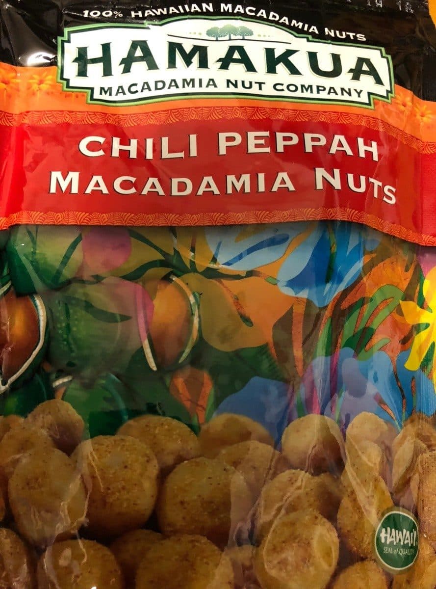 Hamakua Macadamia Nut Company Inc. Hamakua, macadamia nuts, chili peppah packshot