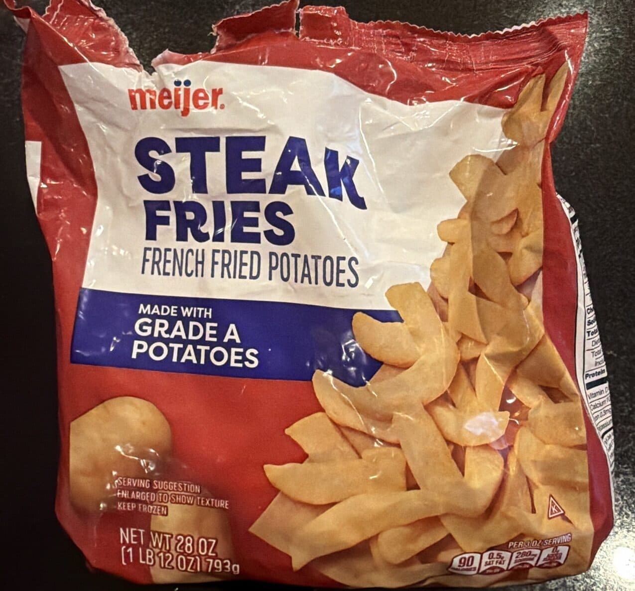 Meijer Steak fries french fried potatoes packshot