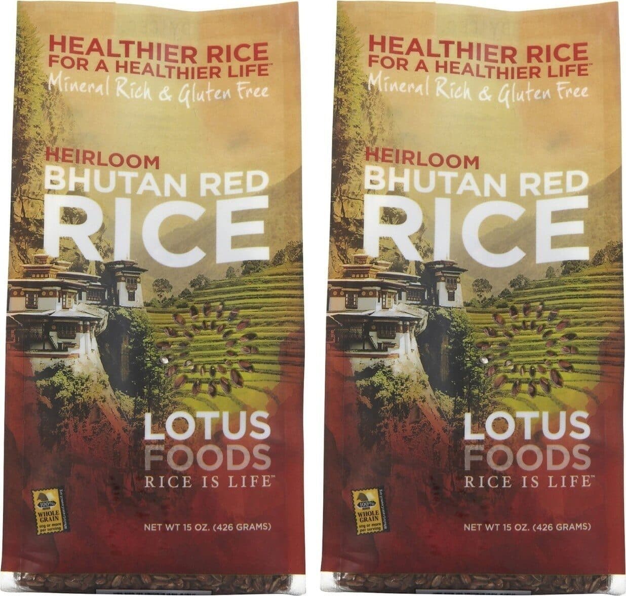 Lotus Foods Rice Is Life Organic Red Rice packshot