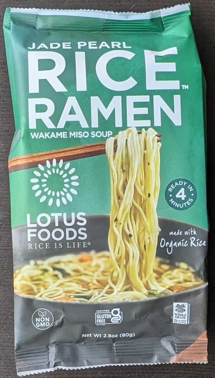 Lotus Foods Rice ramen packshot