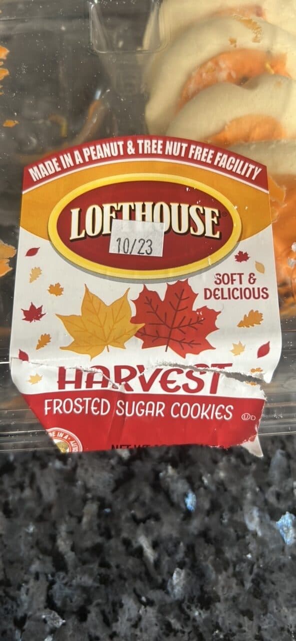 Lofthouse Harvest Frosted Sugar Cookies packshot