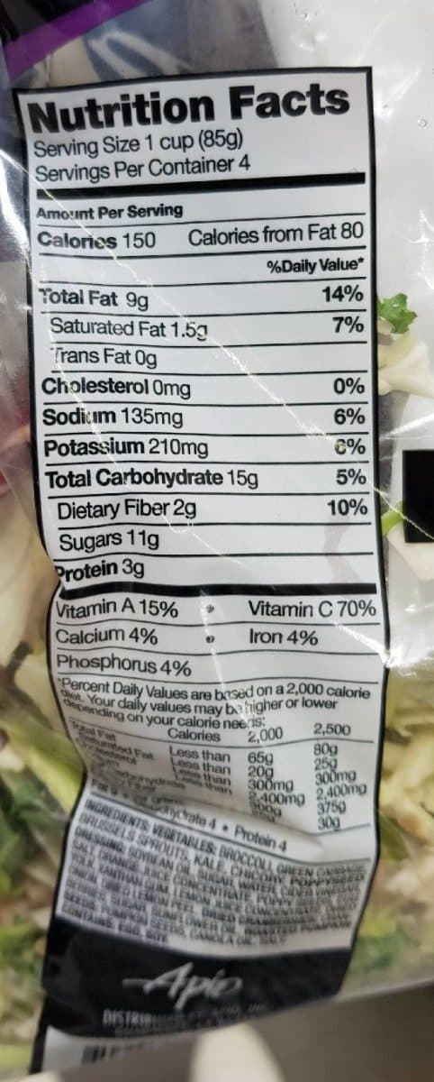 Eat Smart Vegetable salad kit packshot