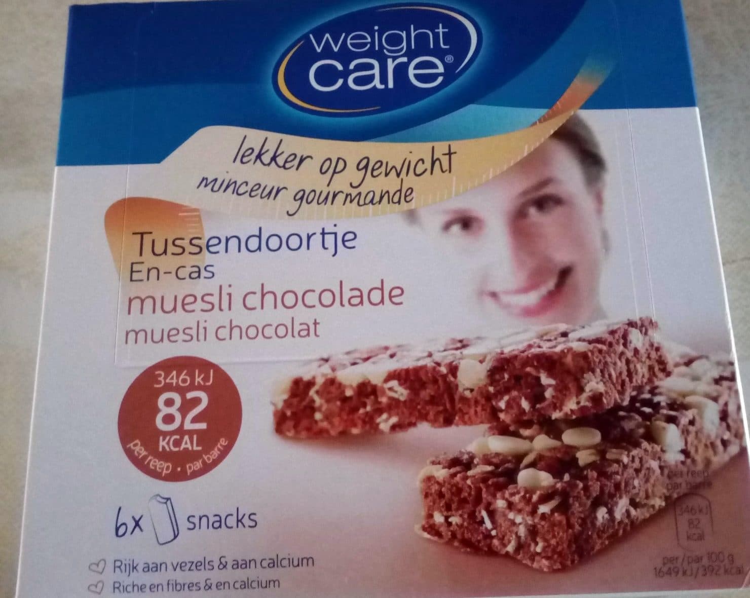 Weight Care Barre muesli packshot