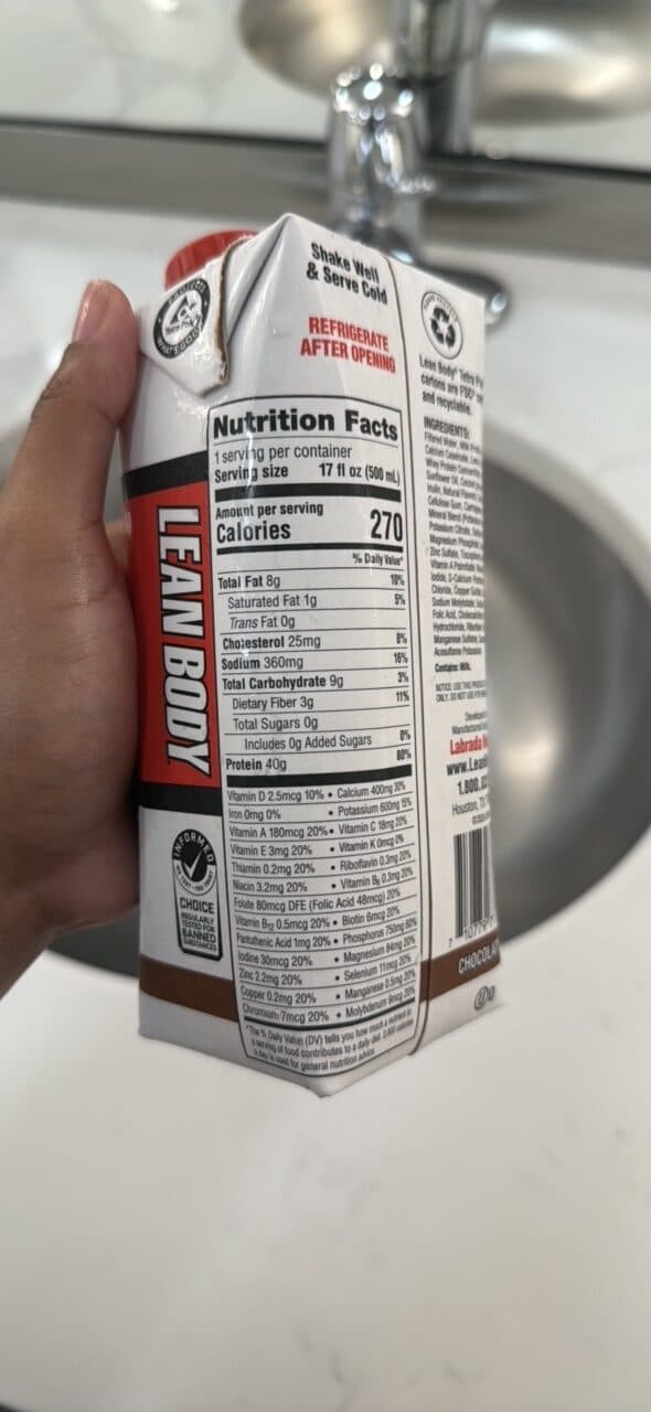 Labrada Nutrition Lean Body Chocolate packshot