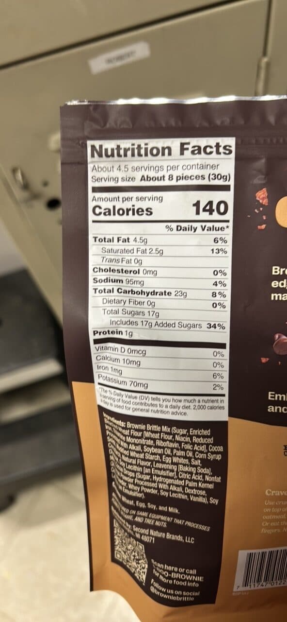 Brownie Brittle Brownie Brittle Chocolate Chip packshot