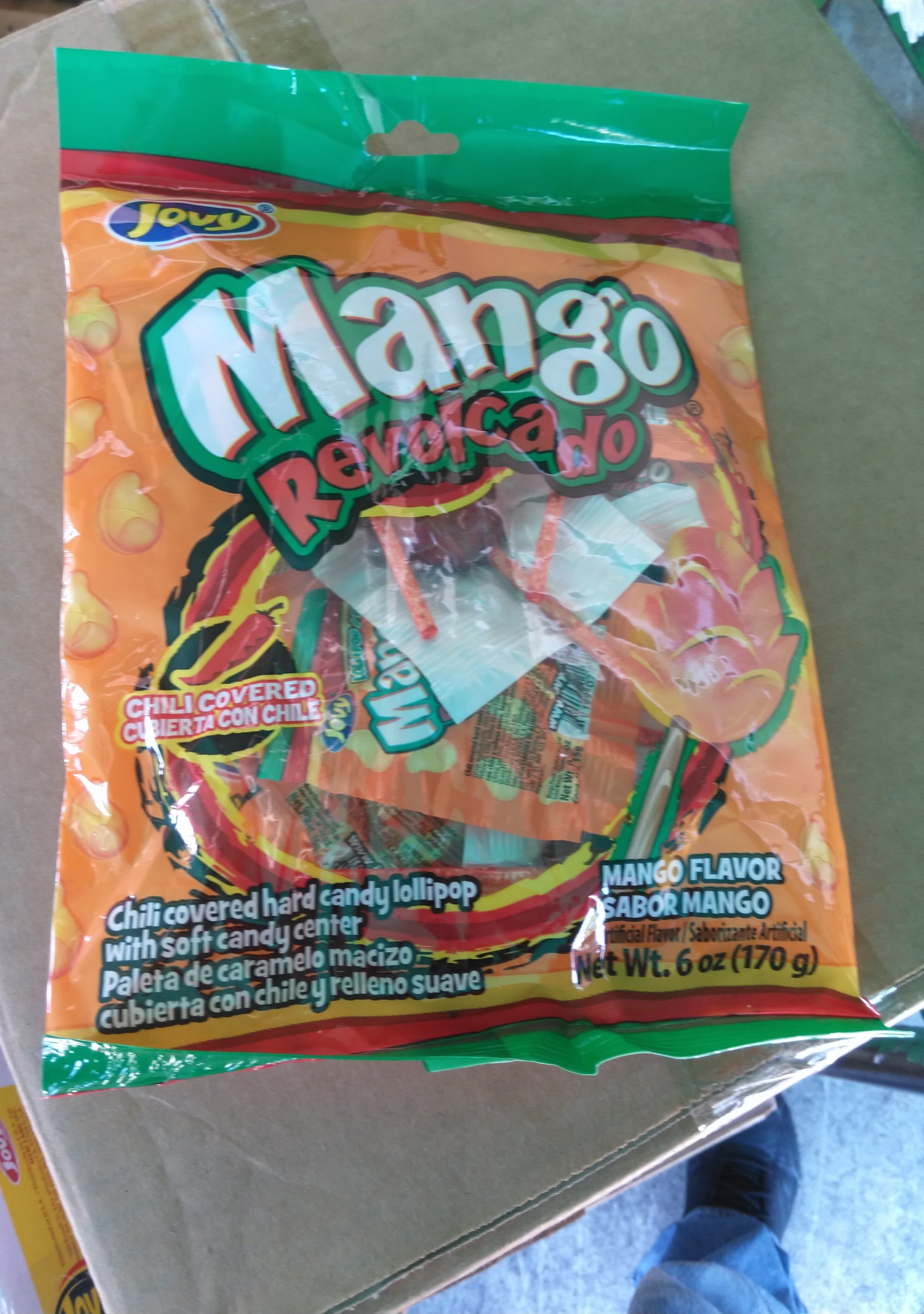 Jovy Chili Covered Hard Candy Lollipop packshot