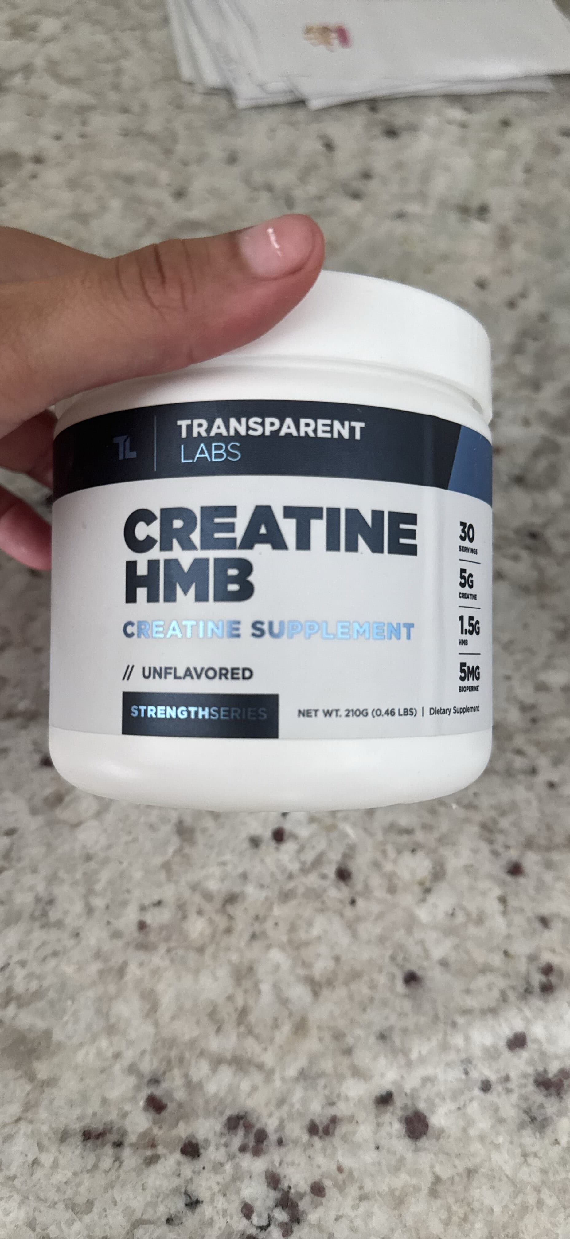 Transparent Labs Creatine packshot