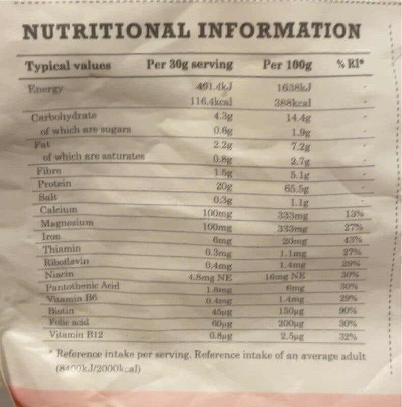Free SOUL Vegan Protein Blend packshot