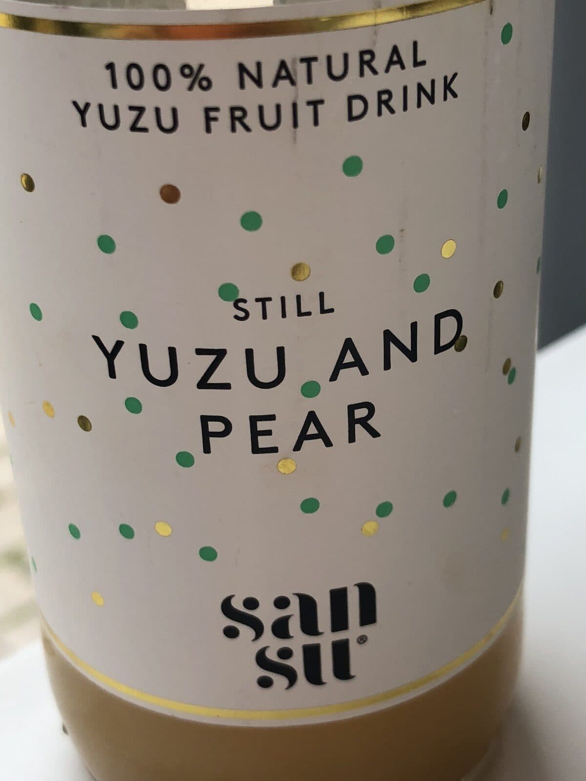 Sansu Boisson Yuzu Et Poire packshot