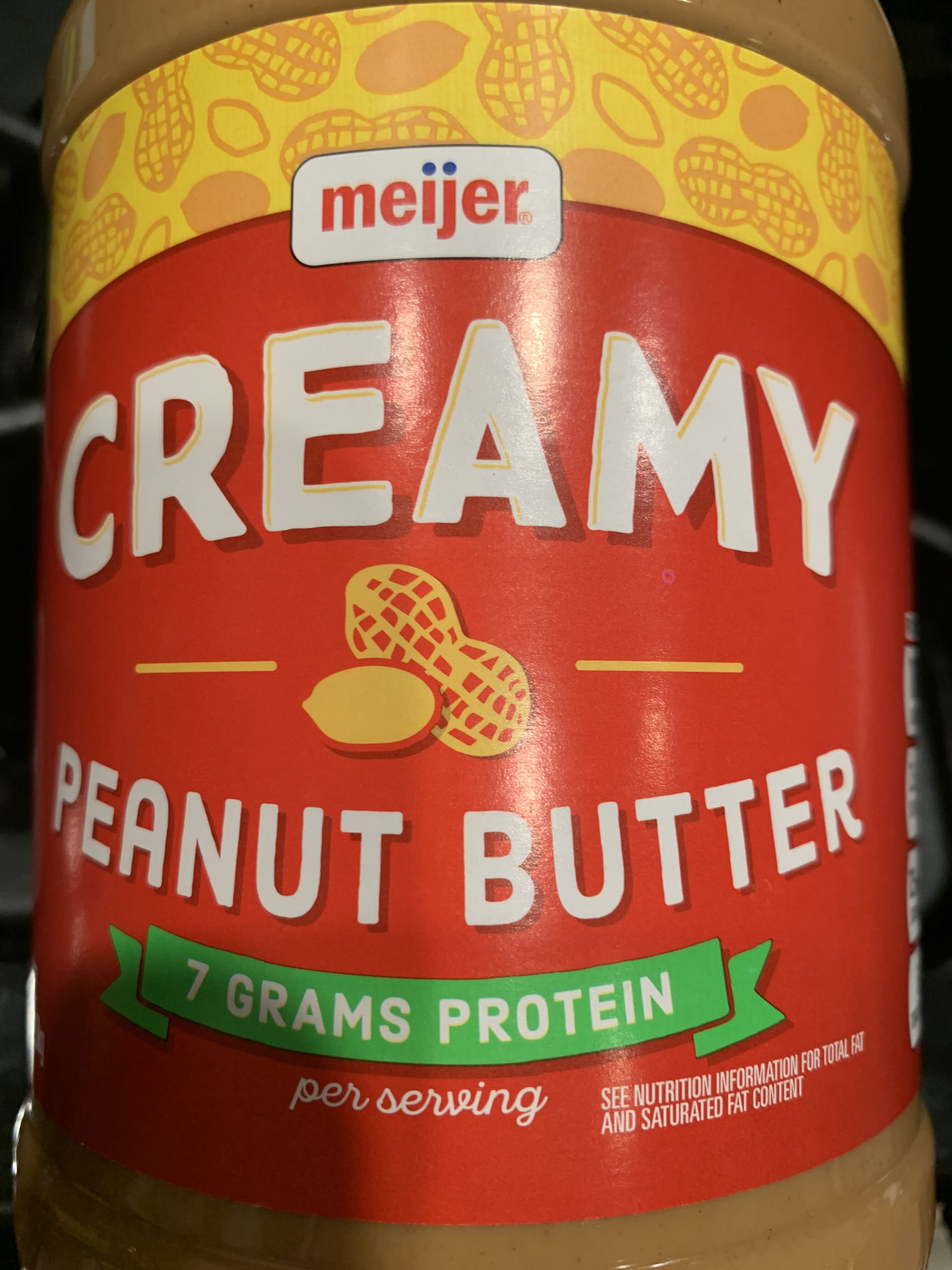 meijer PEANUT BUTTER packshot