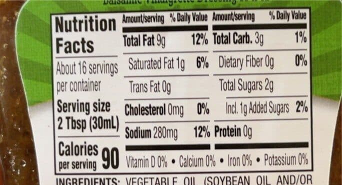 Meijer Balsamic Vinaigrette Dressing packshot