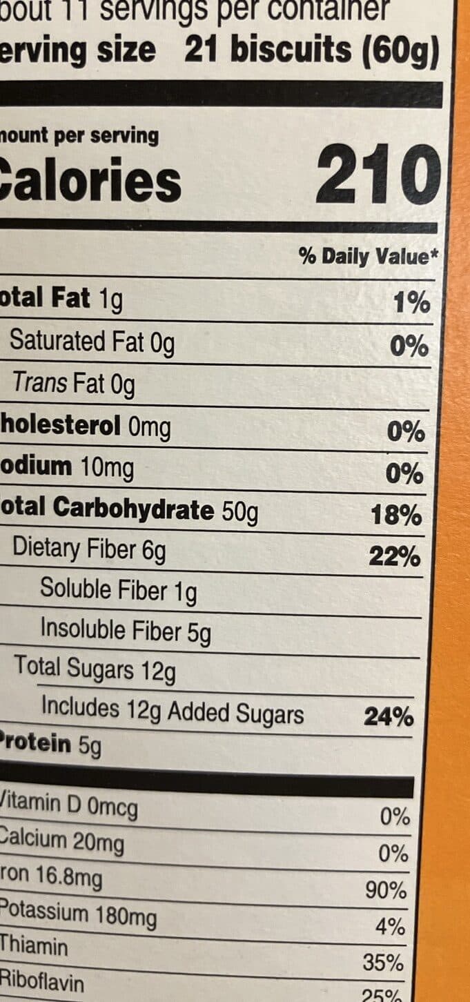 Meijer Inc. Lightly sweetened whole grain cereal packshot